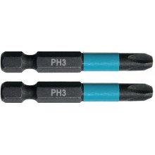 Makita B-63731 Torzná bit 1/4" Impact Black PH3, 50mm/2ks