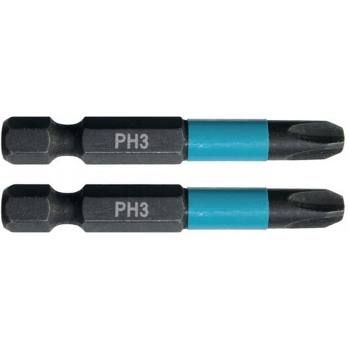 Makita B-63731 Torzná bit 1/4" Impact Black PH3, 50mm/2ks