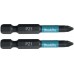 Makita B-63747 Torzná bit 1/4" Impact Black PZ1, 50mm/2ks