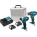 Makita CLX224X Aku sada DF333DZ+TD110DZ Li-ion CXT 12V (2x1,5Ah+DC10WD+kufor)