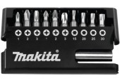 Makita D-30651 Sada bitov 1/4" 11 ks v plastovej krabičke