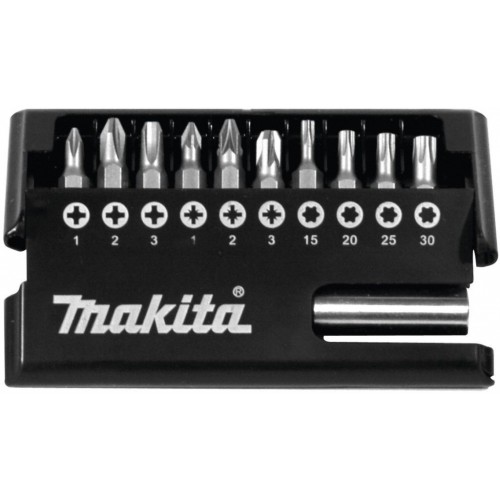 Makita D-30651 Sada bitov 1/4" 11 ks v plastovej krabičke Makita D-30651 Sada bitov 1/4" 11 ks v plastovej krabičke