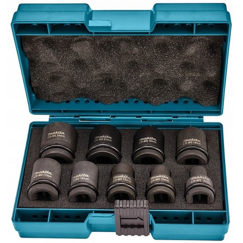 Makita D-41517 Sada nástrčných kľúčov 1/2", 9ks Makita D-41517 Sada nástrčných kľúčov 1/2", 9ks