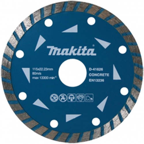 Makita D-41626 Diamantový kotúč turbo, 115 x 22,23 mm