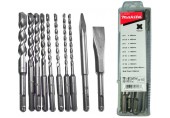 Makita D-46361 SDS-Plus sada vrtákov a sekáčov, 10ks