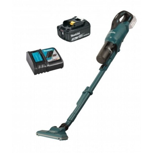 Makita DCL286FRF Bezuhlíkový aku tyčový vysávač (18V/1x3,0Ah)