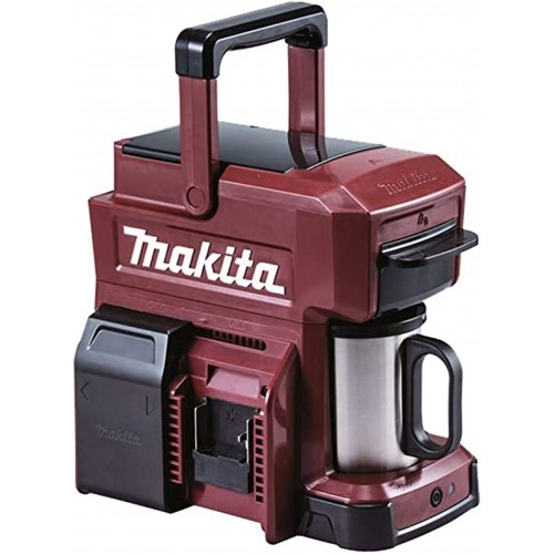 Makita DCM501ZAR Aku kávovar Li-ion 18V, bez aku Z, bordová