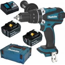 Makita DDF458RTJ Aku vŕtací skrutkovač Li-ion LXT (18V/2x5,0Ah) Makpac