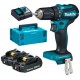 Makita DDF485RAJ Aku bezuhlíkový skrutkovač Li-ion LXT (2x2,0Ah/18V) Makpac