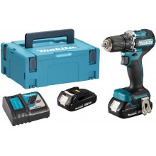 Makita DDF487RAJ Aku bezuhlíkový skrutkovač Li-ion LXT (2x2,0Ah+DC18RC) +MAKPAC