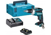 Makita DFS452RAJ Aku skrutkovač na sadrokartón (18V/2x2,0 Ah) Makpac