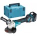 Makita DGA513ZJ Aku uhlová brúska 125mm Li-ion LXT 18V, Makpac, bez aku Z