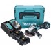 Makita DGA515RTJ Aku úhlová brúska 125mm Li-ion (18V/2x 5,0 Ah) Makpac