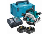 Makita DHS660RTJ Aku bezuhlíková okružná píla Li-ion LXT 18V 2x5.0Ah, Makpac