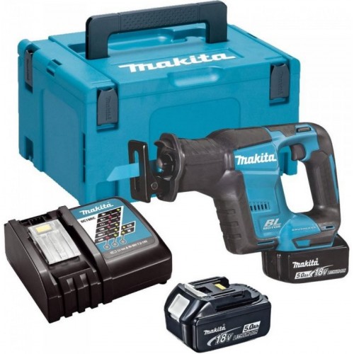 Makita DJR188RTJ Aku chvostová píla 2x akumulátor Li-ion LXT (2x5,0Ah/18V), Makpac Makita DJR188RTJ Aku chvostová píla 2x akumulátor Li-ion LXT (2x5,0Ah/18V), Makpac