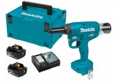 Makita DRV150RFJ Aku nitovačka Li-ion LXT 2x 18V/3,0 Ah, Makpac