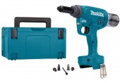 Makita DRV250ZJ Aku nitovacia pištoľ 4.8 / 6.0 / 6.4 mm 18V, bez aku Z, Makpac 3