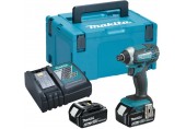 Makita DTD152RTJ Aku rázový uťahovák 1/4" Li -ion (2x5,0Ah/18V) Makpac