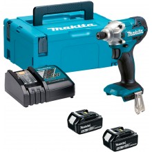 Makita DTD156RTJ Aku rázový skrutkovač 1/4" Li-ion LXT (18V/2x5,0Ah) Makpac