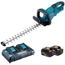 Makita DUH551PT2 Akumulátorový plotostrih 550mm Li-ion LXT (2x5,0Ah/18V)