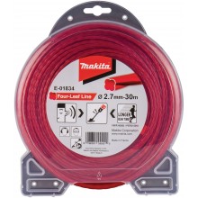 Makita E-01834 Struna nylonová 2,7mm, červená, 30m, špeciálne pre aku stroje