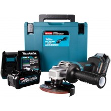 Makita GA029GM201 Aku uhlová brúska s reguláciou 125mm Li-ion XGT (2x4,0Ah/ 40V) Makpac 4