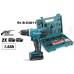 Makita HF2108-2 Aku set skrutkovač DDF343SYE 14,4V +6x set bitov (100ks) B-53811