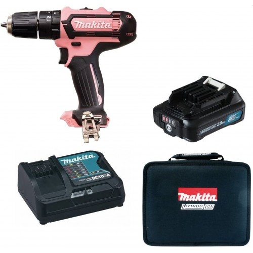Makita HP331DSAP1 Aku príklepový skrutkovač Li-ion CXT 12V/2,0Ah, Pink Edition Makita HP331DSAP1 Aku príklepový skrutkovač Li-ion CXT 12V/2,0Ah, Pink Edition