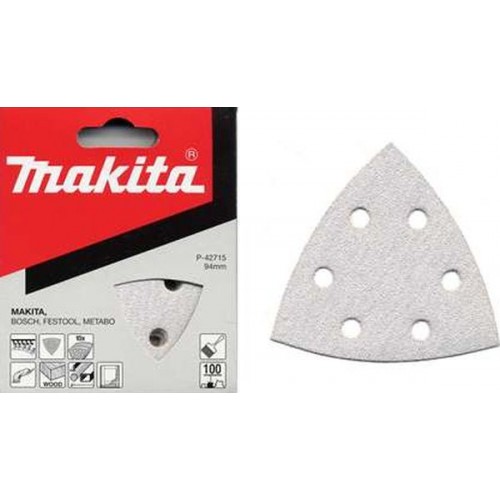 Makita P-42721 Brúsny papier DELTA 94mm, K120/ 10ks/ k BO4561