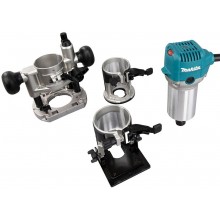 Makita RT0702CX2J Kombinovaná frézka s príslušenstvom 700W, Makpac