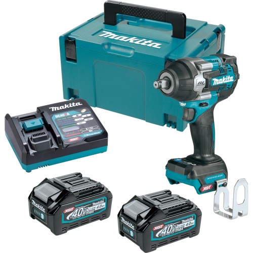 Makita TW007GM201 Aku rázový uťahovak 1/2" Li-ion XGT ( 2x 4,0Ah/40V) Makpac
