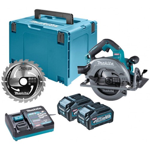 Makita HS003GM201 Aku okružná píla 190 mm, Li-ion XGT, 2x 40V/4,0 Ah Makita HS003GM201 Aku okružná píla 190 mm, Li-ion XGT, 2x 40V/4,0 Ah
