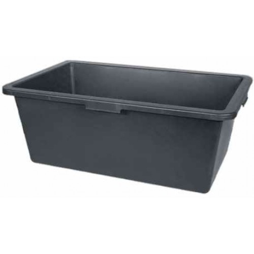 Maltovník obdĺžnikový 90l - čierny S0110