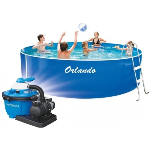 MARIMEX Bazén Orlando 4,57 x 1,07 ms pieskovou filtráciou + skimmer Olympic 10300023