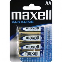 MAXELL Alkalické tužkové batérie LR6 4BP 4xAA (R6) 35009655
