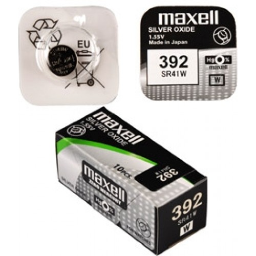 MAXELL Hodinková batéria SR 41W / 392 HD WATCH 35009704