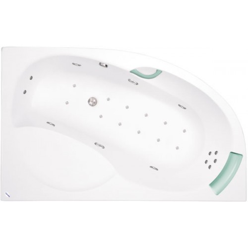 TEIKO Vaňa Medea 160 P rohová 160x100 cm - HTP systém ECO HYDRO, pravá V210160R04T03211