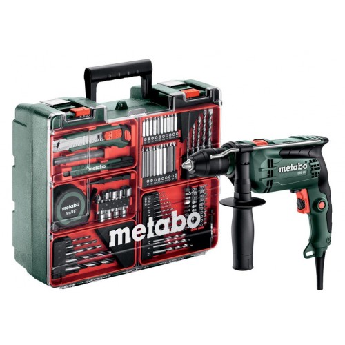Metabo 600742870 SBE 650 SET Príklepová vŕtačka + mobilní dílna 650 W Metabo 600742870 SBE 650 SET Príklepová vŕtačka + mobilní dílna 650 W
