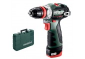 Metabo 601749500 Powermaxx BS BL Q Aku vŕtačka so skrutkovačom 12V 2X2 Ah, Kufor