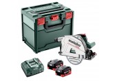 Metabo KT 18 LTX 66 BL Aku ponorná píla 165 mm (2x5,5Ah/18V) MetaBOX, 601866660