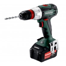 Metabo 602104500 BS 18 LT Quick Akumulátorový vŕtací skrutkovač 18V 2X4AH LI-ION; MetaBOX