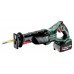 Metabo 602267650 SSE 18 LTX BL Aku šabľová píla 18V 2X5.2 Ah, MetaBOX 145 L