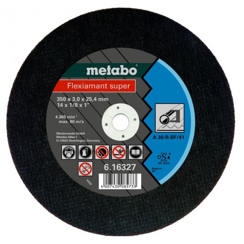 Metabo Flexiamant Super Rezný kotúč na oceľ 350x3,0x25,4 616339000