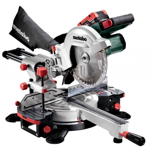 Metabo KGS 18 LTX 216 Aku pokosová a kapovacia píla s pojazdom(216x30mm/18V/2x8) 619001810