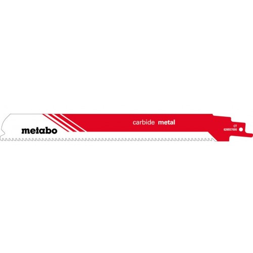 Metabo 626557000 "Carbide metal" Pílový list do šabľovej píly 225 x 1,25 mm