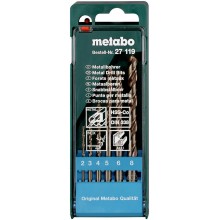 Metabo 627119000 6-dielna Kazeta s vrtákm HSS-CO