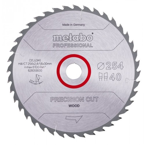 Metabo Pílový kotúč (254x30mm) 628059000