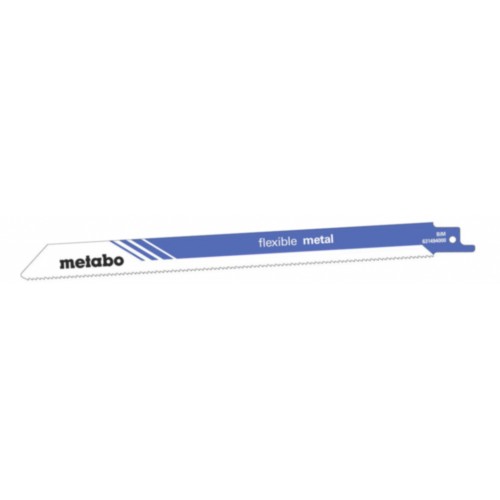 Metabo "Flexible metal" 5 Pílových listov do šabľovej píly 225 x 0,9 mm 631494000