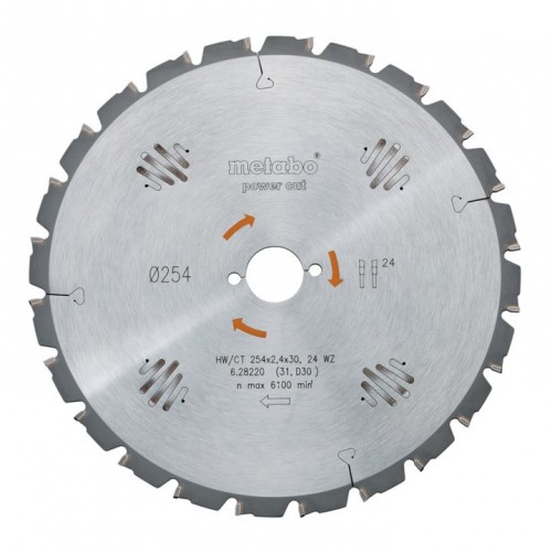 Metabo Power Cut Wood-Professional Pílový kotúč HW/CT 315x30,24 WZ 20°628016000