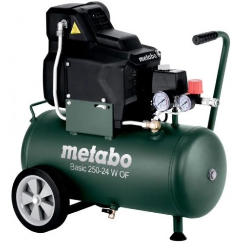 Metabo Basic 250-24 W OF Kompresor (8bar/24l) 601532000 Metabo Basic 250-24 W OF Kompresor (8bar/24l) 601532000